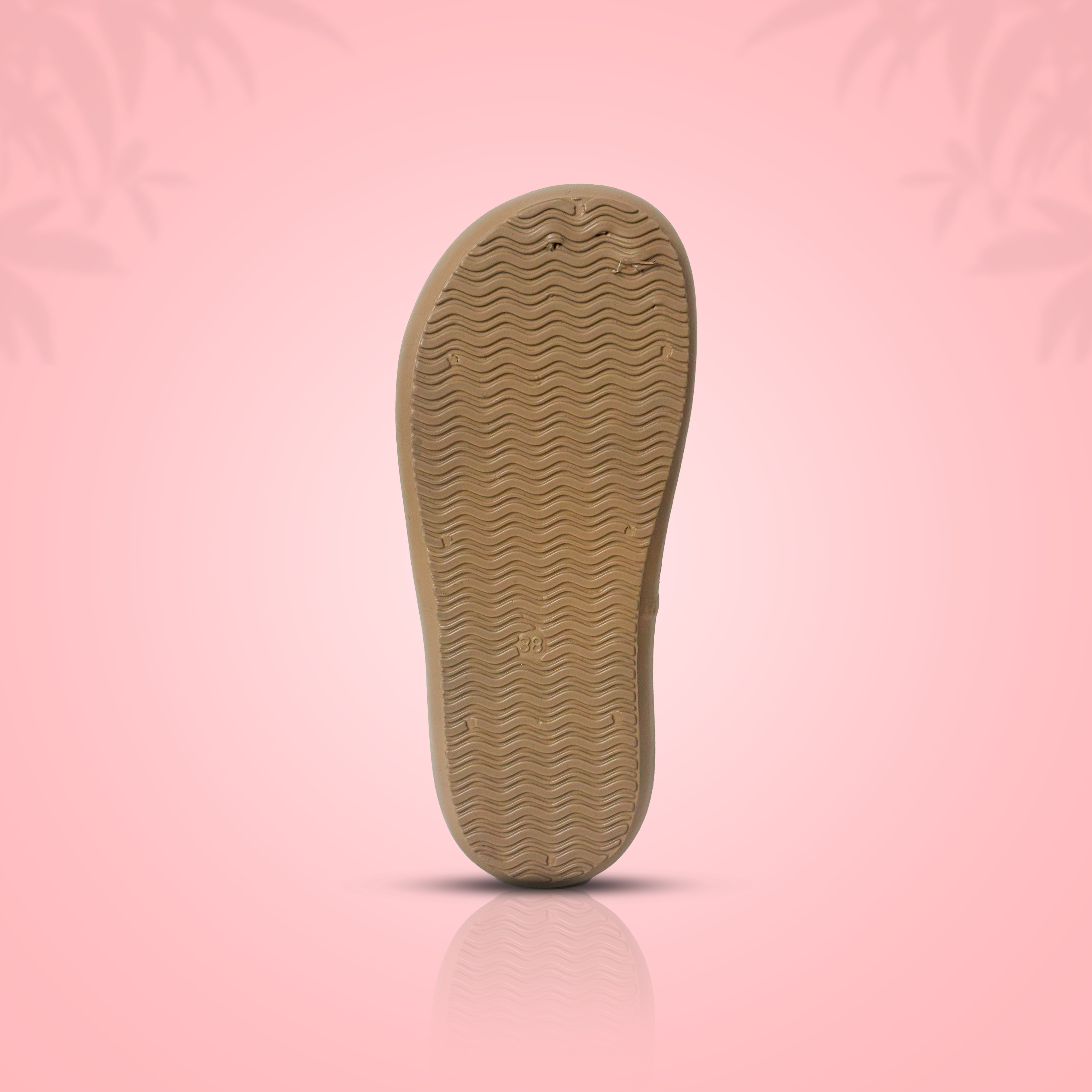 Tan Knot Bow Comfort Sandals – Sweetheart Style with All-Day Ease