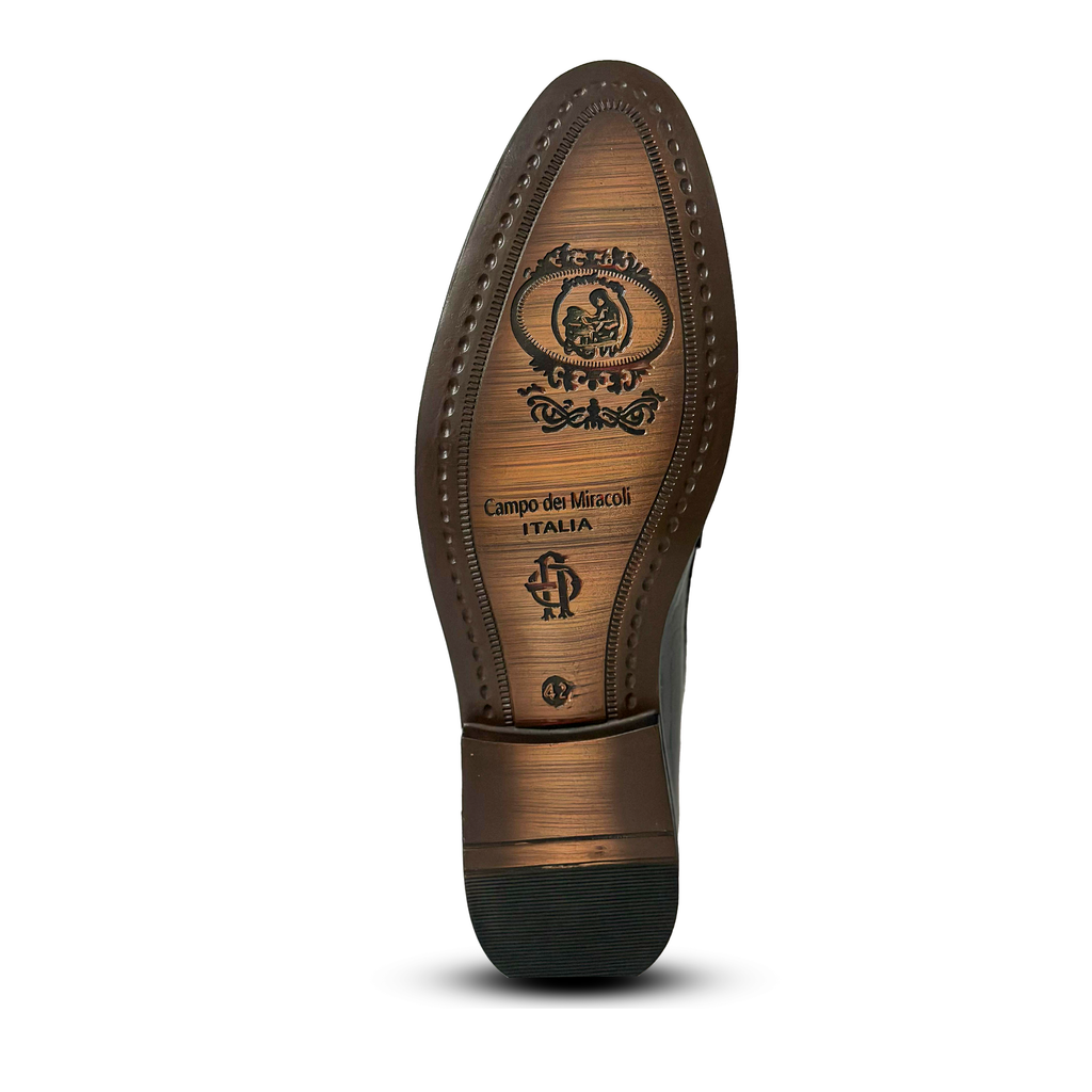 Luxury in Every Step – Italian Croc-Textured Loafers