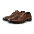 Oxford Prestige – Men’s Brown Lace-Up Dress Shoes