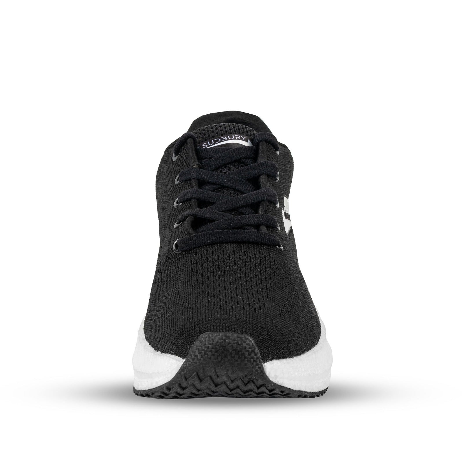 Sudbury AeroRun – Soft Black Running Shoes for Men | Lightweight & Cushioned