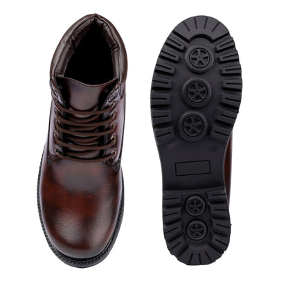 Men's Ankle Lace-up Boots for All Seasons