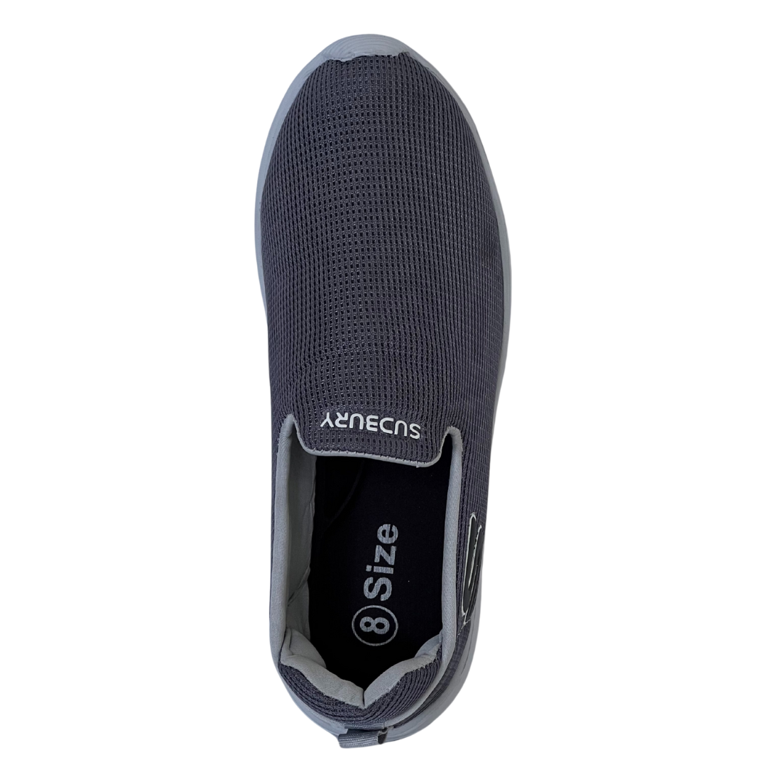 StreetWalk–Grey | Lightweight Slip-On Shoes for Men