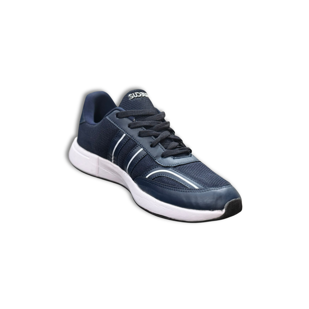 Sudbury RunMax Marathon Lightweight Running Shoes for Men – Breathable Sports & Walking Shoes | Navy