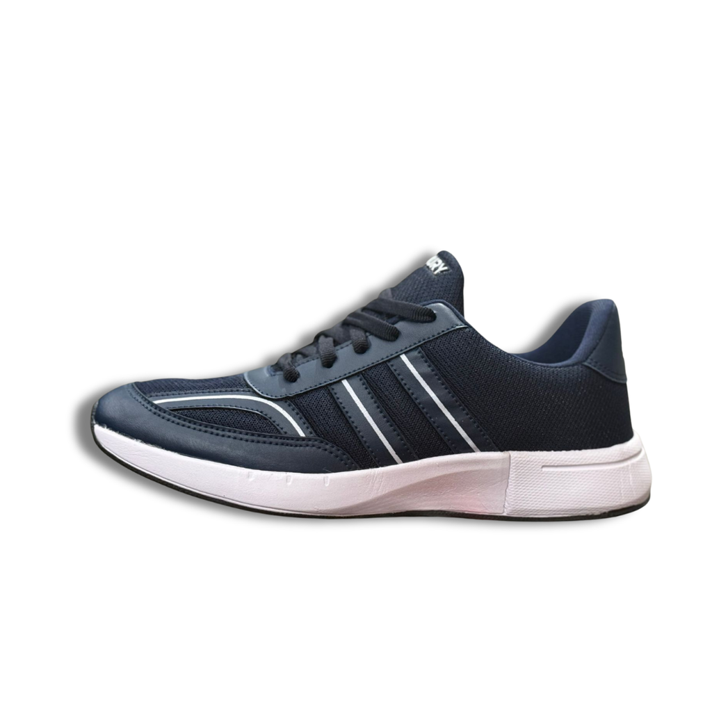 Sudbury RunMax Marathon Lightweight Running Shoes for Men – Breathable Sports & Walking Shoes | Navy