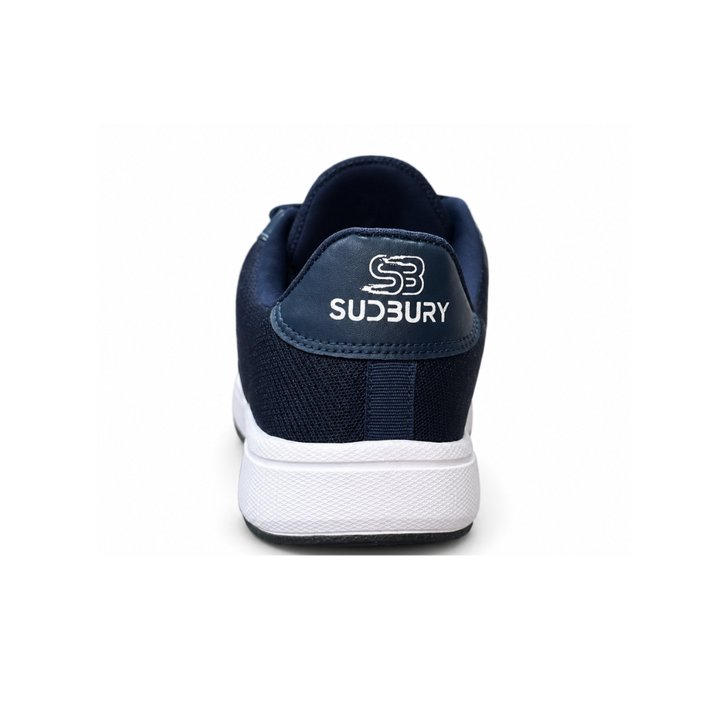 Sudbury RunMax Marathon Lightweight Running Shoes for Men – Breathable Sports & Walking Shoes | Navy