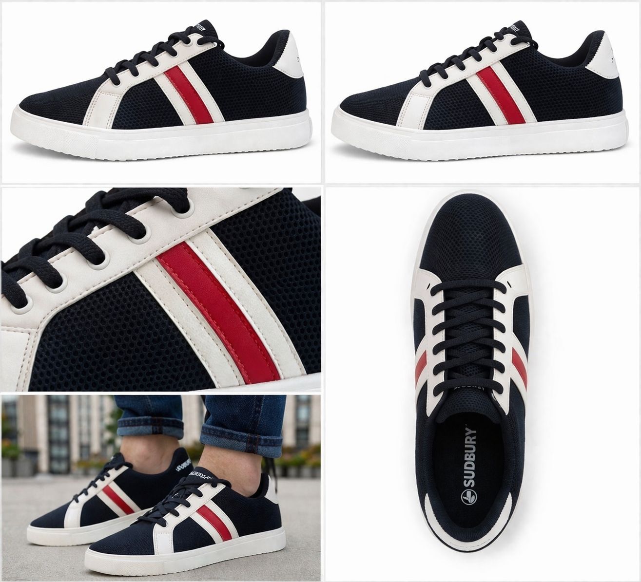 AeroStride Core – Men’s Lightweight Casual Sneakers