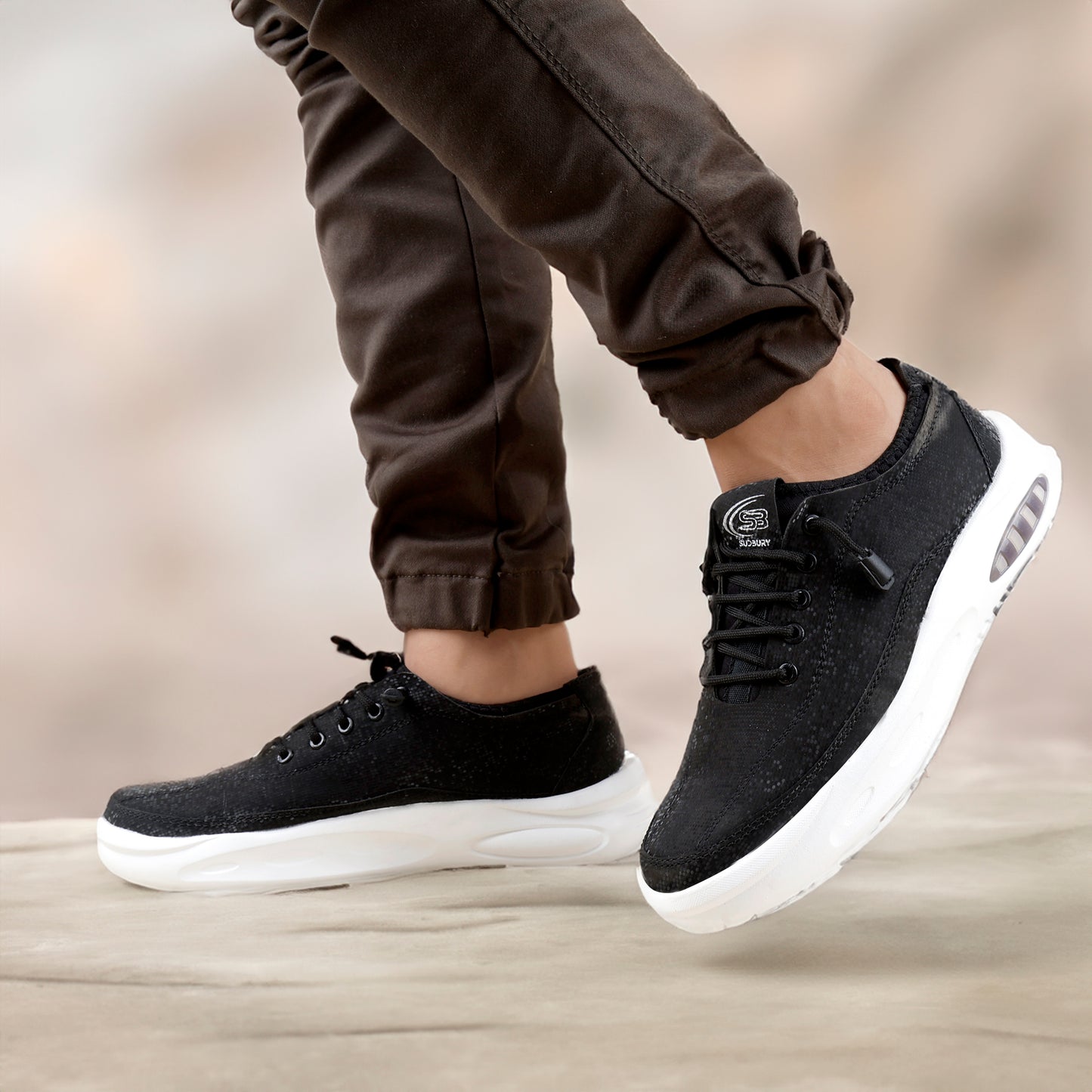 Sudbury's Ultra Comfortable Stylish Lace-up Casual Shoes